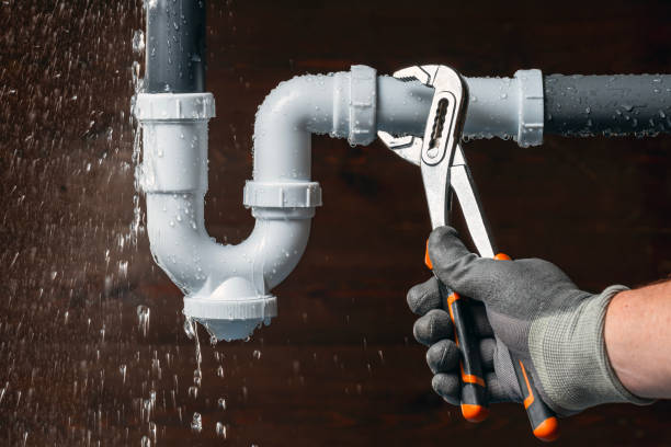 Professional Burst Pipe Repair technician working in Augusta, NJ